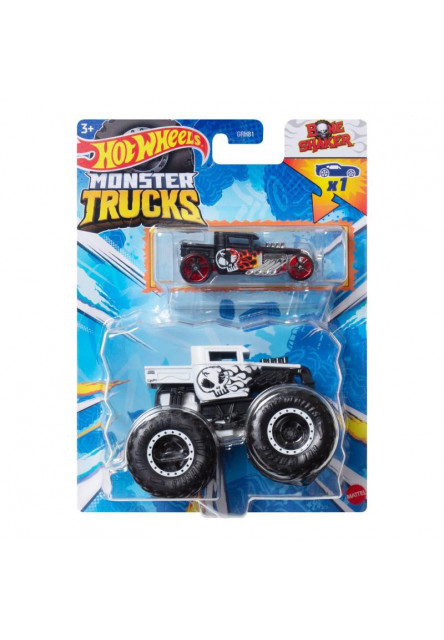 Hot Wheels  MONSTER TRUCKS 1:64 S ANGLIČÁKEM