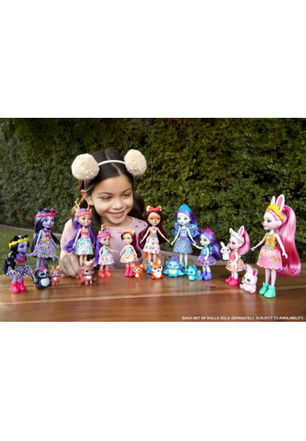 ENCHANTIMALS BÁBIKA A BÁBÄTKÁ ASST