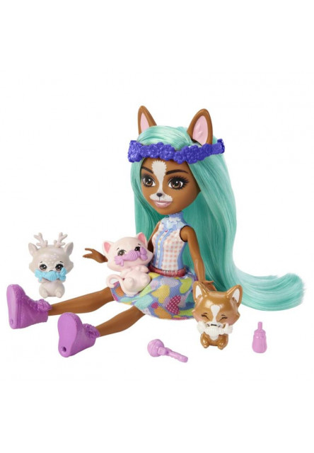 ENCHANTIMALS BÁBIKA A BÁBÄTKÁ ASST