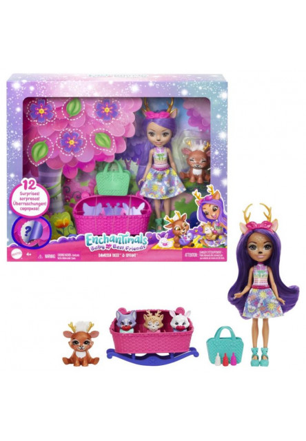 ENCHANTIMALS BÁBIKA A BÁBÄTKÁ ASST