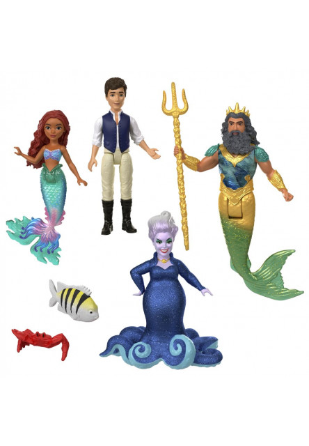 TLM SADA 6KS MALÝCH BÁBIK: MALÁ MORSKÁ VÍLA S KAMARÁTMI