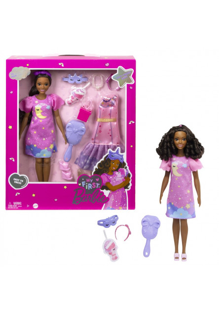 BRB MOJA PRVÁ BARBIA BÁBIKA DEŇ A NOC - RUŽOVÁ