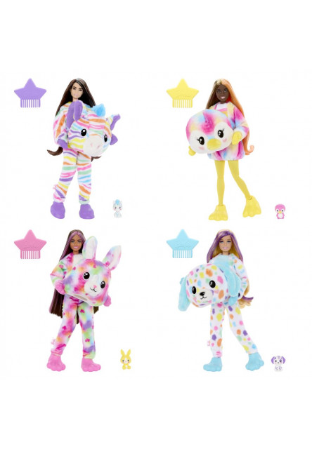 Barbie CUTIE REVEAL Barbie farebné sny asst 