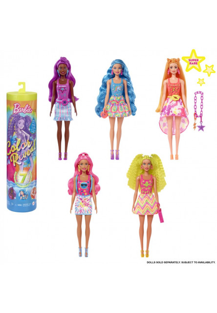 BRB COLOR REVEAL BARBIE NEONOVÁ BATIKA ASST