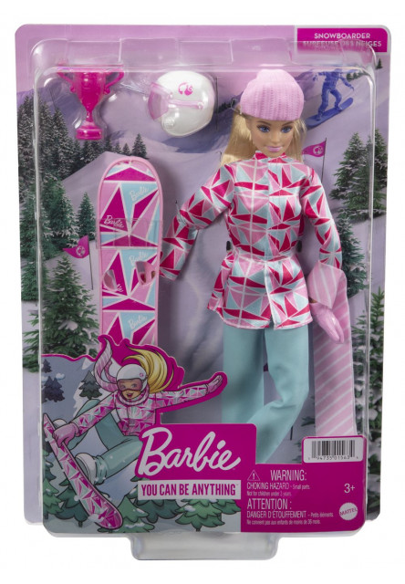 Barbie zimné športy  - SNOWBOARDISTKA