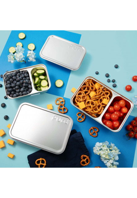 Pura nerezový desiatový box 800ml (Mint)