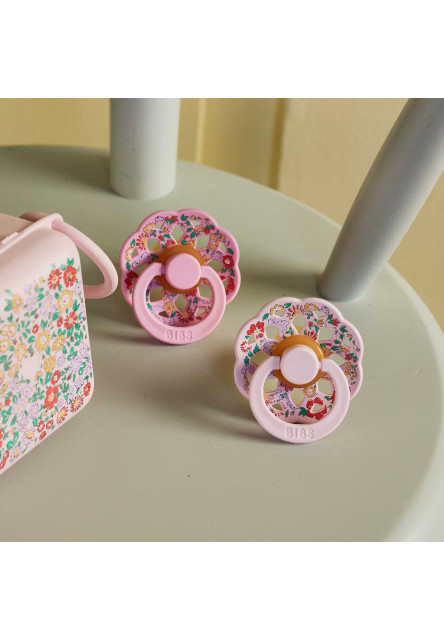 BIBS x Liberty Boheme cumlíky z prírodného kaučuku 2ks - veľkosť 2 (Oscar Meadow Blossom Mix)