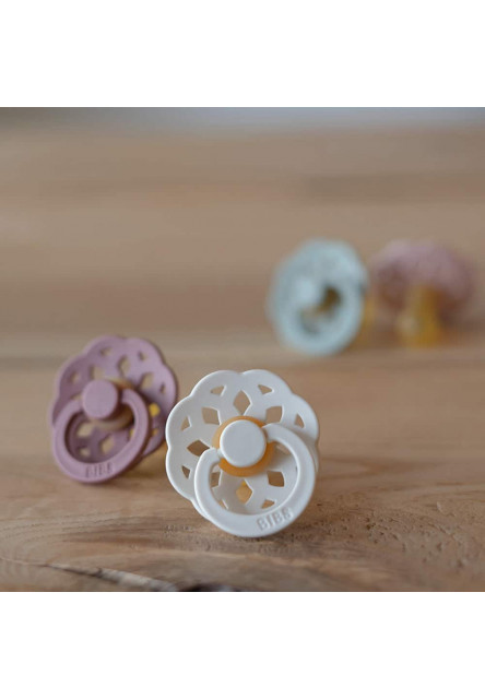 BIBS Boheme cumlíky z prírodného kaučuku 2ks - veľkosť 2 (Baby Pink / Plum)