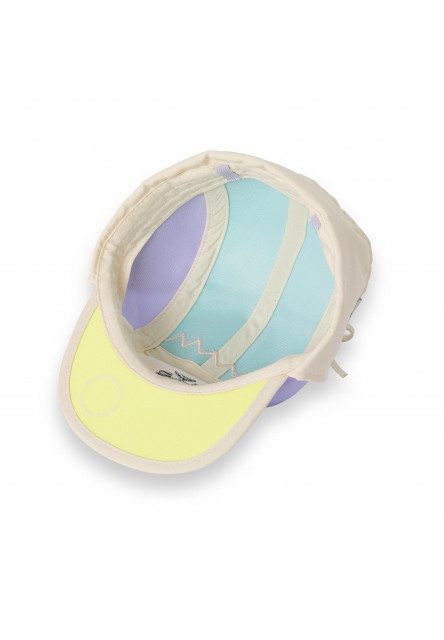 KiETLA FUN LION šiltovka s UV ochranou a ochranou krku - Lion Green (49 - 51 cm)