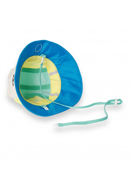 KiETLA FUN LION klobúčik s UV ochranou - Lion Green (42 - 45 cm)