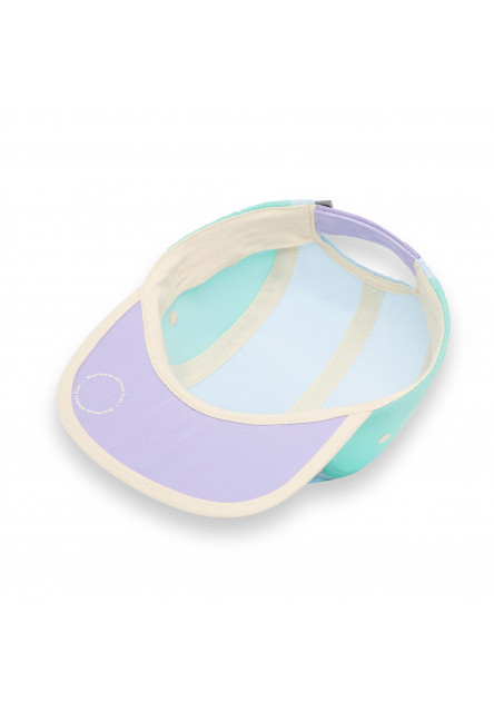 KiETLA ICONIK šiltovka s UV ochranou - Blue Fun (53 - 55 cm)