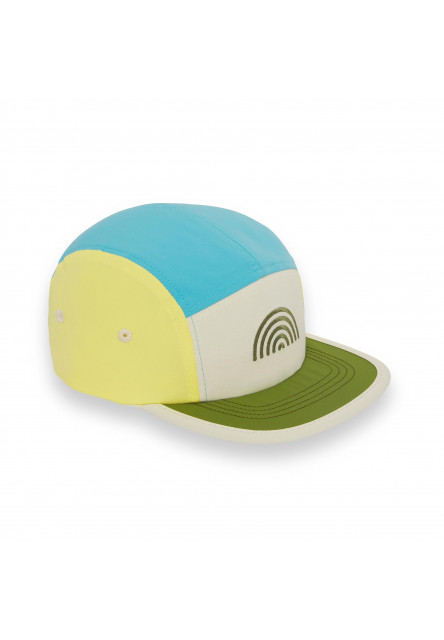 KiETLA ICONIK šiltovka s UV ochranou - Blue Rainbow (55 - 57 cm)