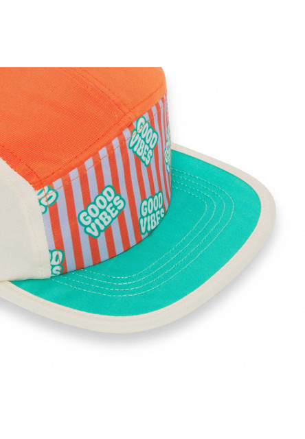 KiETLA ICONIK šiltovka s UV ochranou - ChaCha Pop (53 - 55 cm)