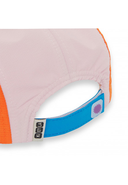 KiETLA ICONIK šiltovka s UV ochranou - Pink Love (51 - 53 cm)