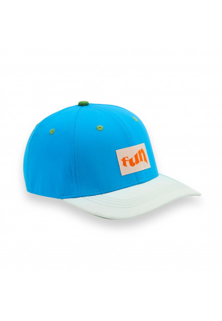 KiETLA ICONIK Baseball šiltovka s UV ochranou - Blue Fun (55 - 57 cm)