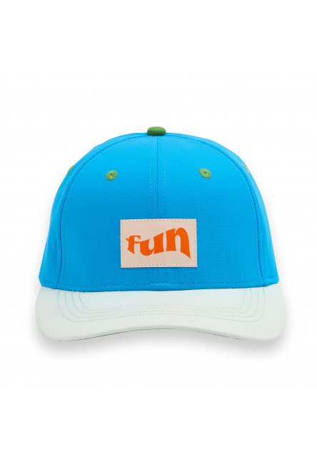 KiETLA ICONIK Baseball šiltovka s UV ochranou - Blue Fun (55 - 57 cm)