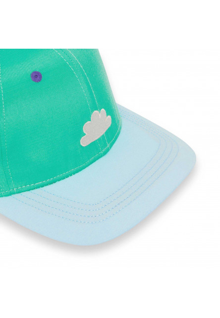 KiETLA ICONIK Baseball šiltovka s UV ochranou - Green Cloud (51 - 53 cm)