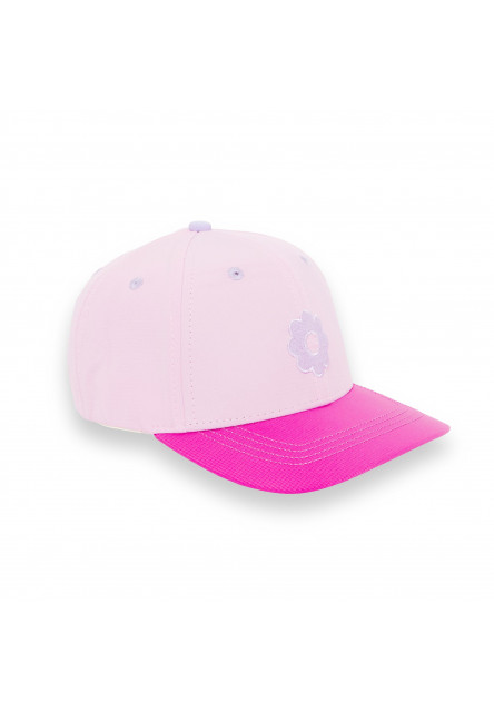 KiETLA ICONIK Baseball šiltovka s UV ochranou - Pink Flower (51 - 53 cm)