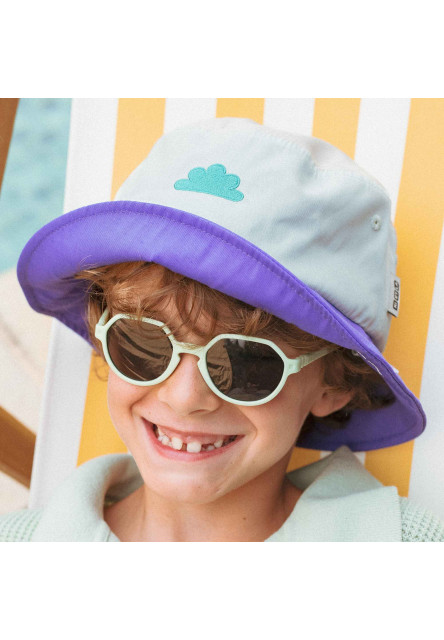 KiETLA ICONIK klobúčik s UV ochranou - Green Cloud (53 - 55 cm)