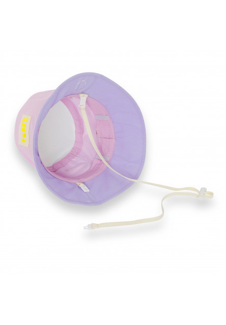 KiETLA ICONIK klobúčik s UV ochranou - Pink Fun (42 - 45 cm)