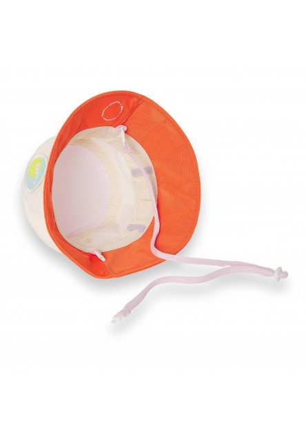 KiETLA VIBE klobúčik s UV ochranou - Orange (51 - 53 cm)