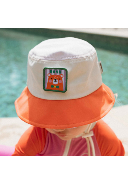 KiETLA VIBE klobúčik s UV ochranou - Orange (51 - 53 cm)