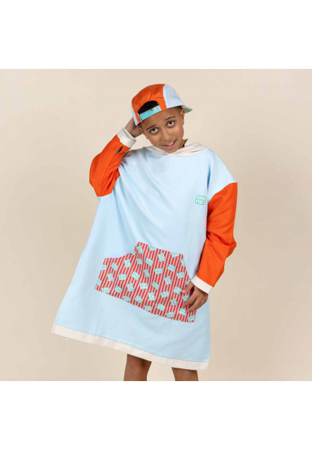 KiETLA ICONIK pončo s UV ochranou - Good Vibes (0-2 roky)