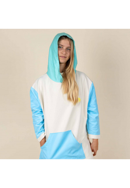 KiETLA ICONIK pončo s UV ochranou - Nature Sun (0-2 roky)