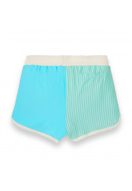 KiETLA ICONIK plavky s UV ochranou - šortky - Blue Stripes (4-6 rokov)