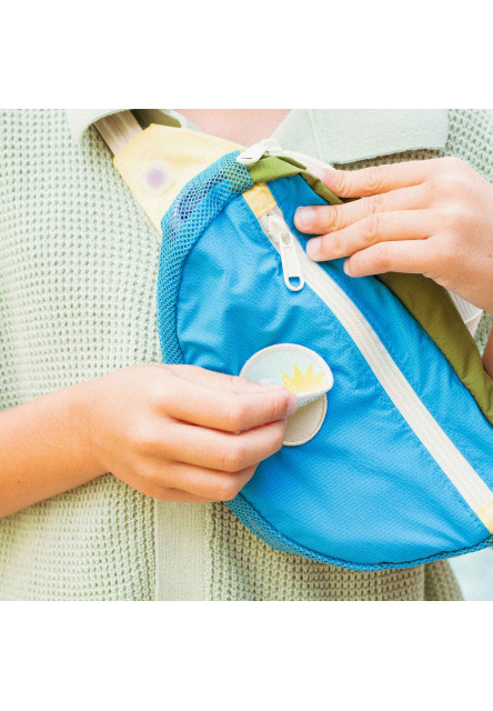 KiETLA VIBE detská ľadvinka (Kaki Blue)