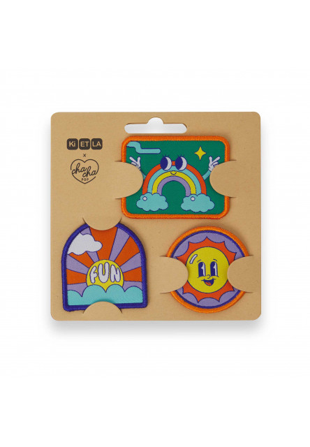 KiETLA nášivky na suchý zips (Fruit)