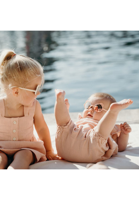 KiETLA slnečné okuliare OURS'ON 0-1 rok (Light Blue)