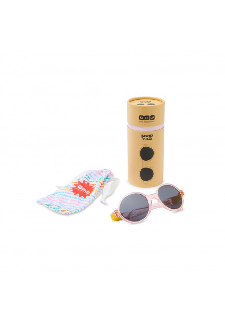 KiETLA slnečné okuliare POP 4-7 rokov (Nude Yellow)