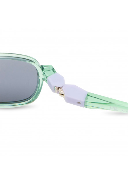 KiETLA slnečné okuliare URBAN 4-7 rokov (Green Lavender)
