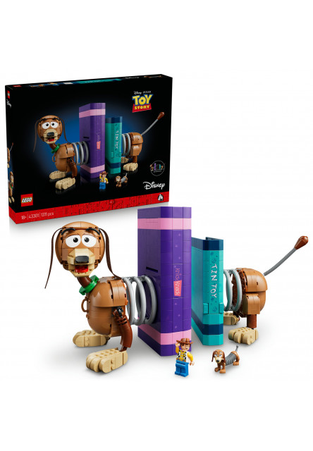 Knižné zarážky: Pes Slinky z Toy Story