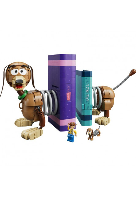Knižné zarážky: Pes Slinky z Toy Story