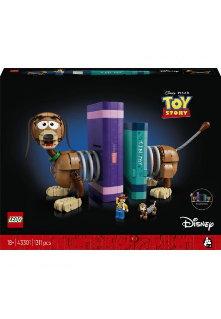 Knižné zarážky: Pes Slinky z Toy Story