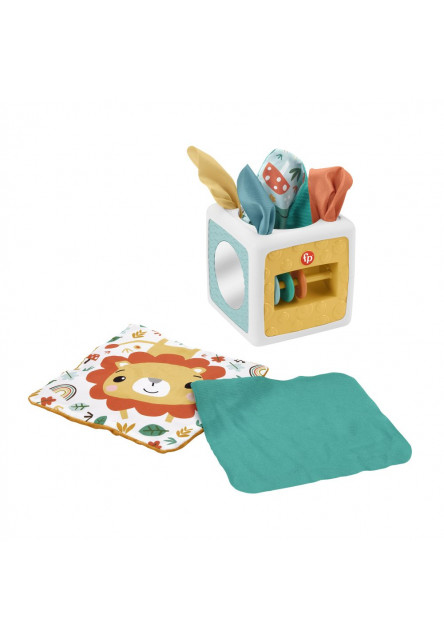 Fisher Price zábavná krabička na vreckovky 