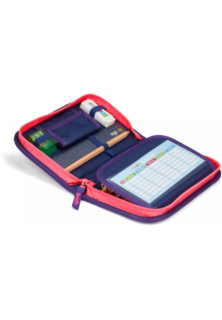 Školský peračník Ergobag Hard Pencil Case - Pearl DiveBear