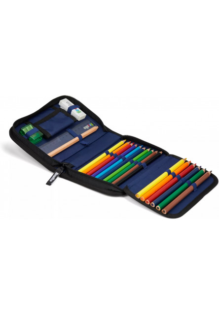 Školský peračník Ergobag Hard Pencil Case - Super ReflectBear