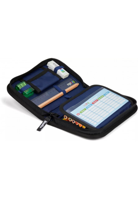 Školský peračník Ergobag Hard Pencil Case - Super ReflectBear