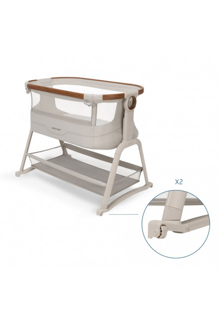 Iora Plus postieľka prenosná Elegance Beige