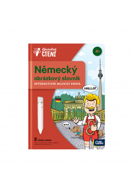 CZ Kniha Německý obr. slovník