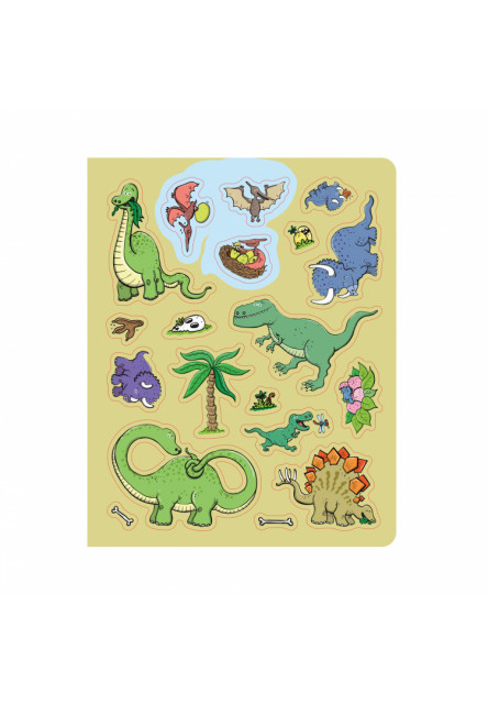 Samolepková knížka Dinosaury