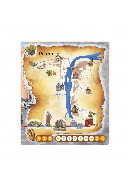 KČ Kniha Putování magickou Prahou (s mapou)