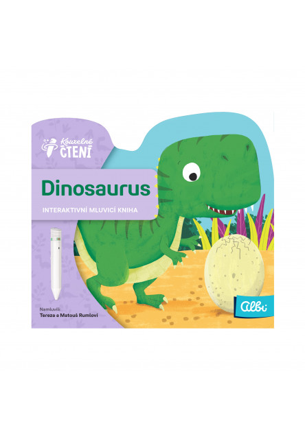 KČ Minikniha s výsekem - Dinosaurus