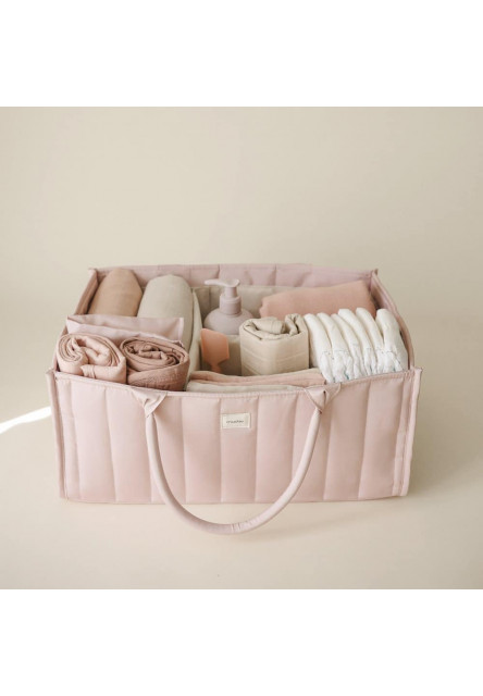 Taška na prebaľovanie mushie - blush