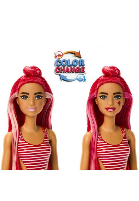 Barbie POP REVEAL BArbie šťavnaté ovocie - MELÓNOVÁ TRIEŠŤ