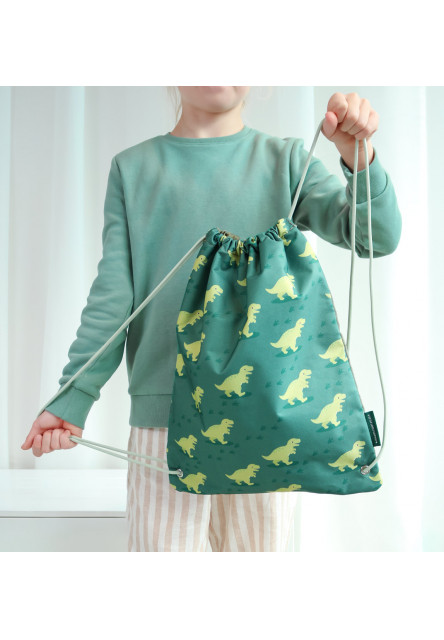 A Little Lovely Company – detské športové vrecko – dinosaurus