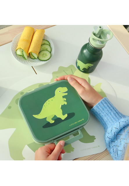 A Little Lovely Company – škatuľka na desiatu s priehradkami – dinosaurus